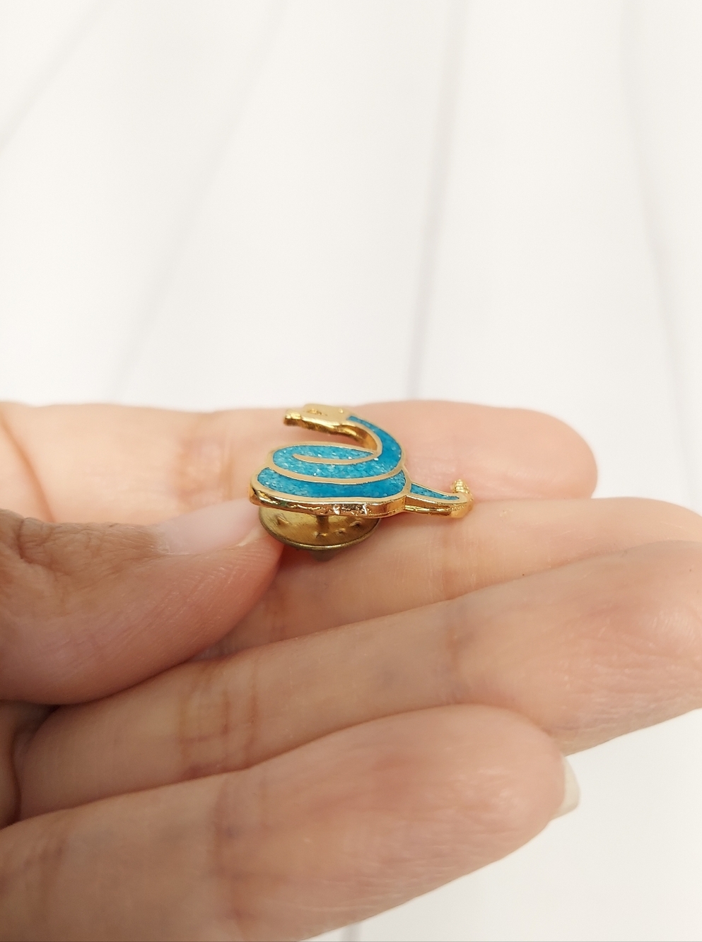 Vintage Rattlesnake Pin Brooch - Picture 9 of 10
